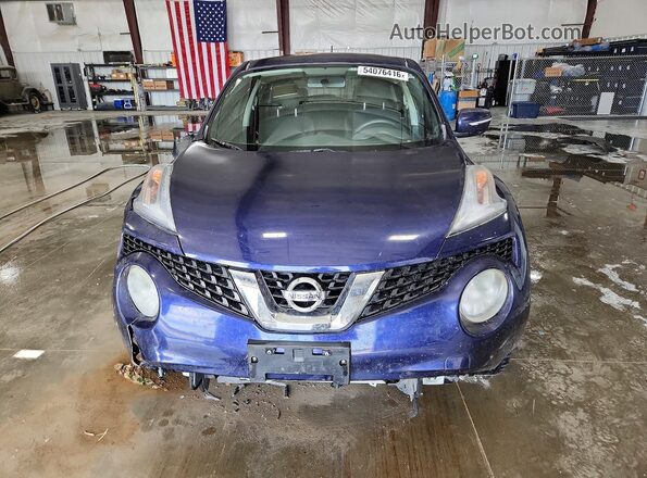 JN8AF5MR6HT702816 2017 NISSAN JUKE Синий Вид спереди
