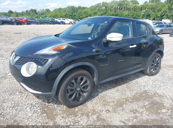 JN8AF5MR6HT704095 2017 NISSAN JUKE Black Առջևի ձախ երեք քառորդ տեսարան