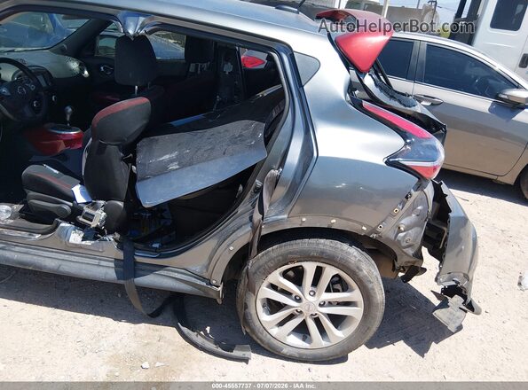 JN8AF5MR8GT603624 2016 NISSAN JUKE Gray Widok z przodu