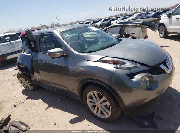 JN8AF5MR8GT603624 2016 NISSAN JUKE Gray Widok zestawu wskaźników