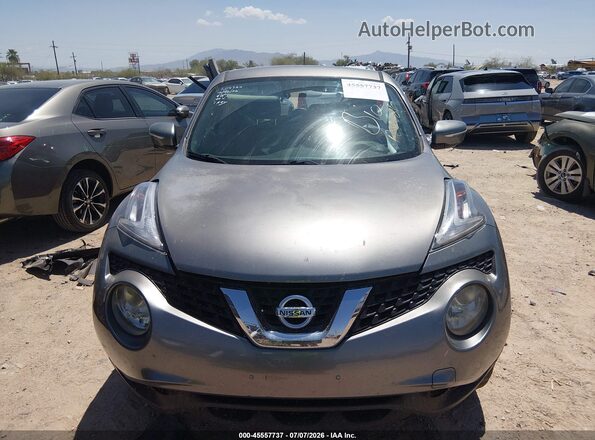 JN8AF5MR8GT603624 2016 NISSAN JUKE Gray Widok deski rozdzielczej