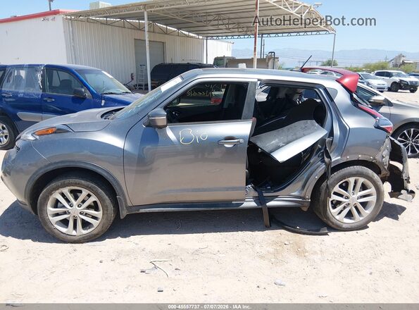 JN8AF5MR8GT603624 2016 NISSAN JUKE Gray Widok wnętrza z tyłu