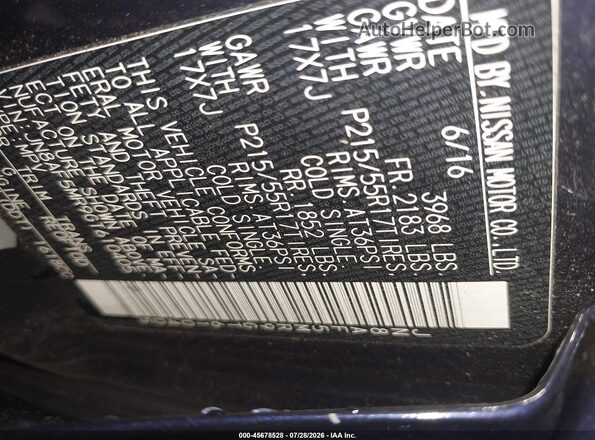 JN8AF5MR9GT610405 2016 NISSAN JUKE Blue Շարժիչի բաժամունքի տեսք