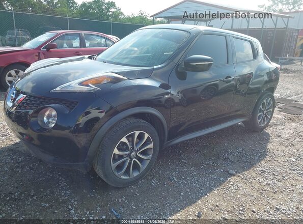 JN8AF5MR9HT706133 2017 NISSAN JUKE Black Vista tres cuartos delantera izquierda