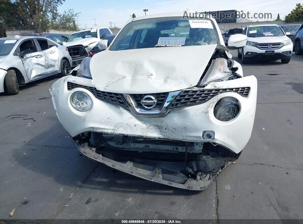 JN8AF5MRXGT605097 2016 NISSAN JUKE White Вид задньої частини салону