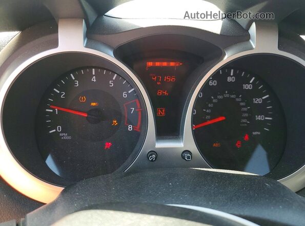 JN8AF5MV0GT650823 2016 NISSAN JUKE Red Vista del cuadro de instrumentos