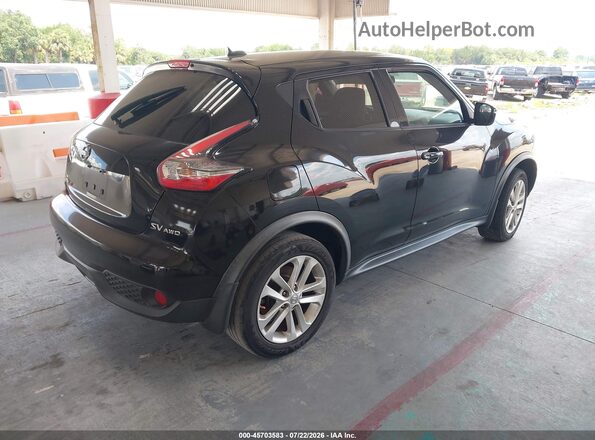 JN8AF5MV0GT651258 2016 NISSAN JUKE Черный Задняя правая четверть