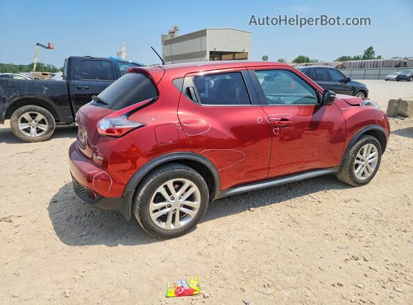 JN8AF5MV0GT660221 2016 NISSAN JUKE Burgundy Rear right