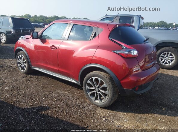 JN8AF5MV1HT751502 2017 NISSAN JUKE Red Rear left