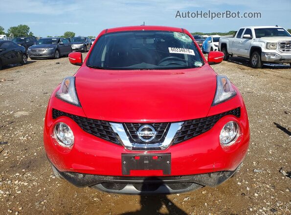 JN8AF5MV2HT750360 2017 NISSAN JUKE Red Vista frontal