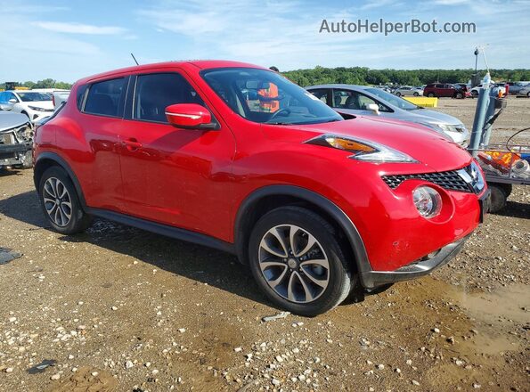 JN8AF5MV2HT750360 2017 NISSAN JUKE Red Delantero derecho