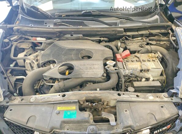 JN8AF5MV3GT653683 2016 NISSAN JUKE Black ძრავის განყოფილების ხედი