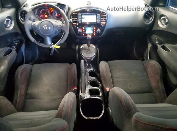 JN8AF5MV3GT653683 2016 NISSAN JUKE Black წინა პანელის ხედი