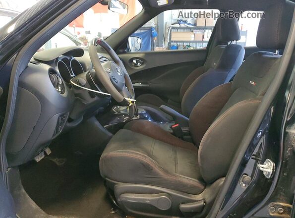 JN8AF5MV3GT653683 2016 NISSAN JUKE Black წინა სალონის ხედი