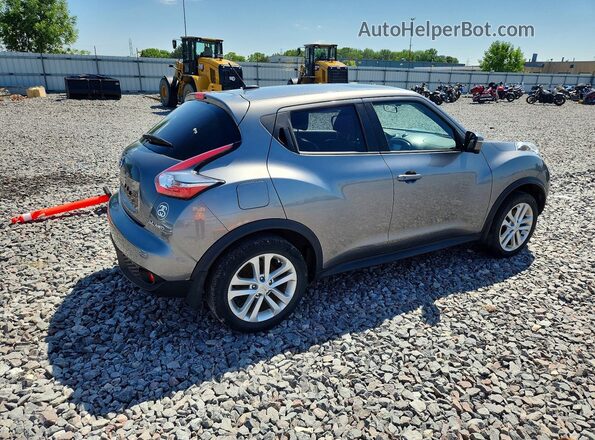 JN8AF5MV3GT656325 2016 NISSAN JUKE Gray Trasero derecho
