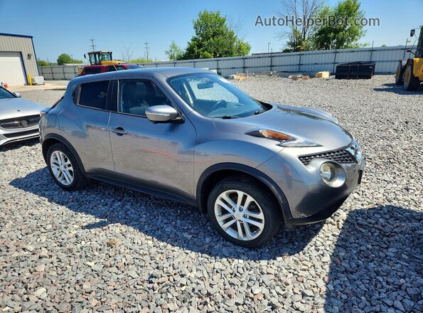 JN8AF5MV3GT656325 2016 NISSAN JUKE Gray Delantero derecho
