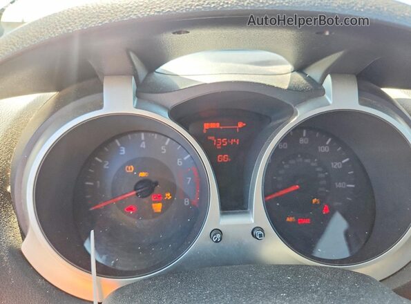 JN8AF5MV3GT656325 2016 NISSAN JUKE Gray Vista del cuadro de instrumentos