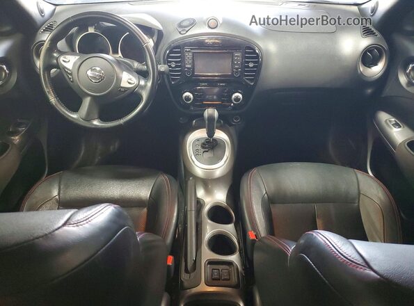 JN8AF5MV4GT651022 2016 NISSAN JUKE Blue Առջևի վահանակի տեսք