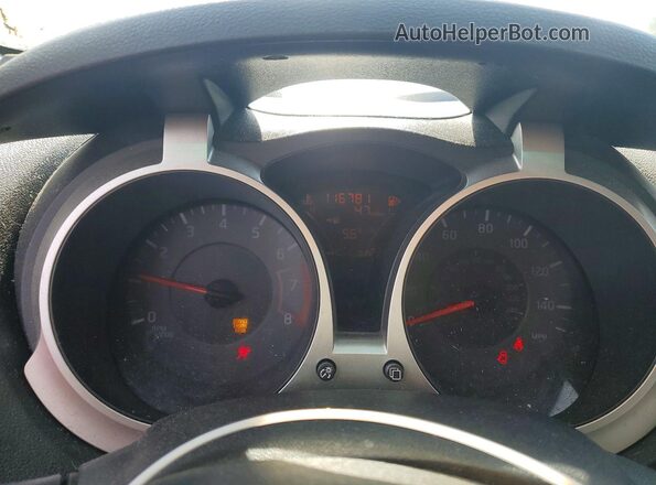 JN8AF5MV4GT651022 2016 NISSAN JUKE Blue Սարքավորումների վահանակի տեսք