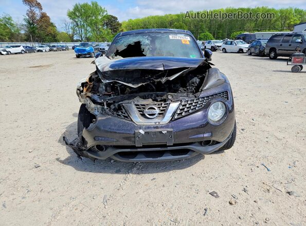 JN8AF5MV5GT656181 2016 NISSAN JUKE Purple Դիմացի տեսք