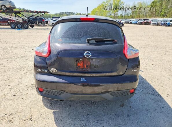 JN8AF5MV5GT656181 2016 NISSAN JUKE Purple Հետևի տեսք