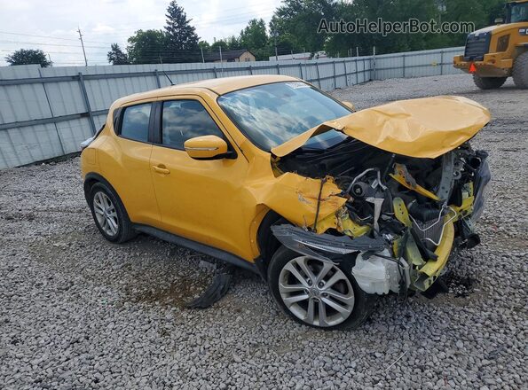 JN8AF5MV8GT650827 2016 NISSAN JUKE Yellow წინა მარჯვენა