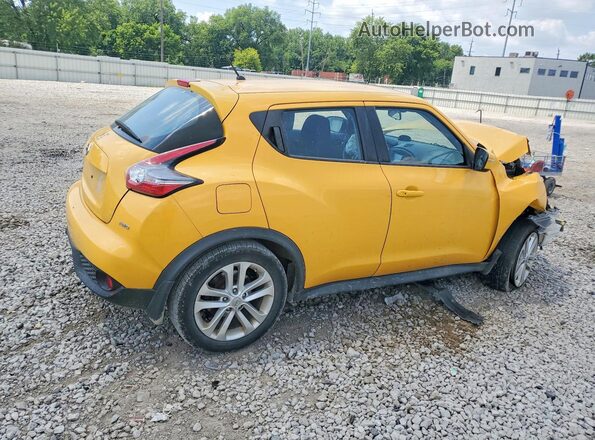 JN8AF5MV8GT650827 2016 NISSAN JUKE Yellow უკანა მარჯვენა