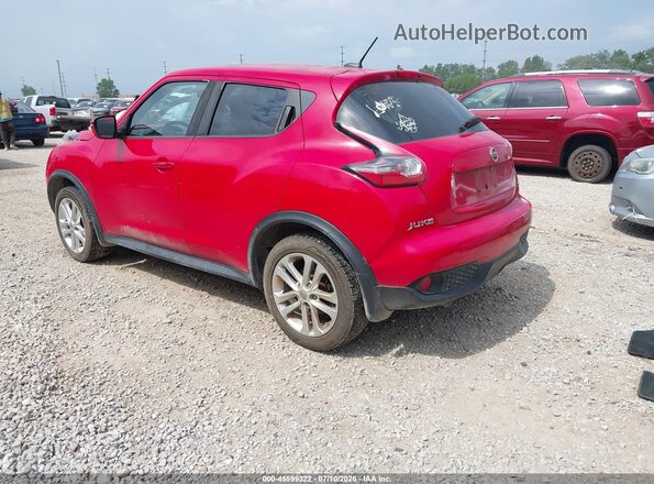 JN8AF5MV8GT653582 2016 NISSAN JUKE Red უკანა მარცხენა