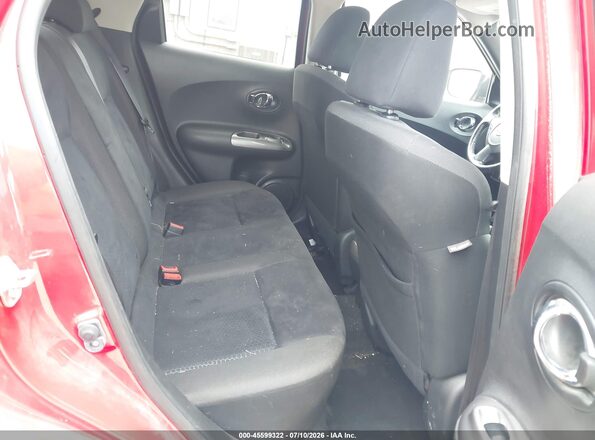 JN8AF5MV8GT653582 2016 NISSAN JUKE Red VIN კოდის სტიკერის ხედი