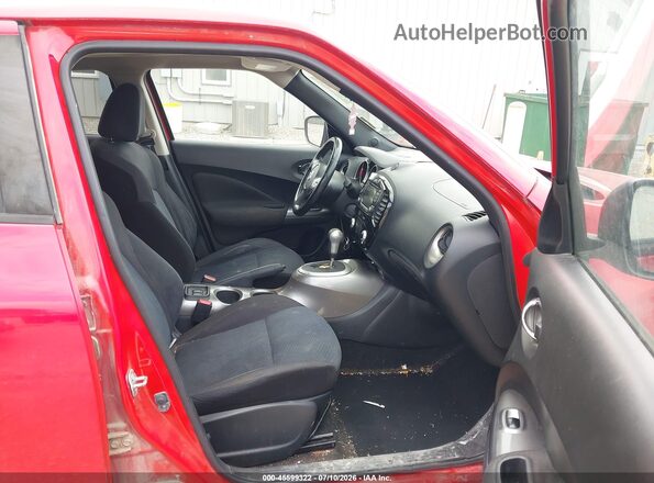 JN8AF5MV8GT653582 2016 NISSAN JUKE Red წინა სალონის ხედი