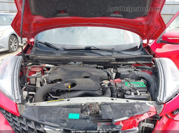 JN8AF5MV8GT653582 2016 NISSAN JUKE Red უკანა ხედი