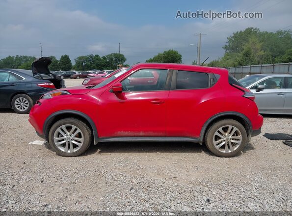 JN8AF5MV8GT653582 2016 NISSAN JUKE Red სალონის 360-გრადუსიანი ხედი