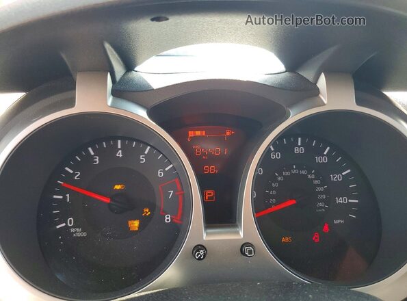 JN8AF5MV8GT659835 2016 NISSAN JUKE Silver Vista del cuadro de instrumentos