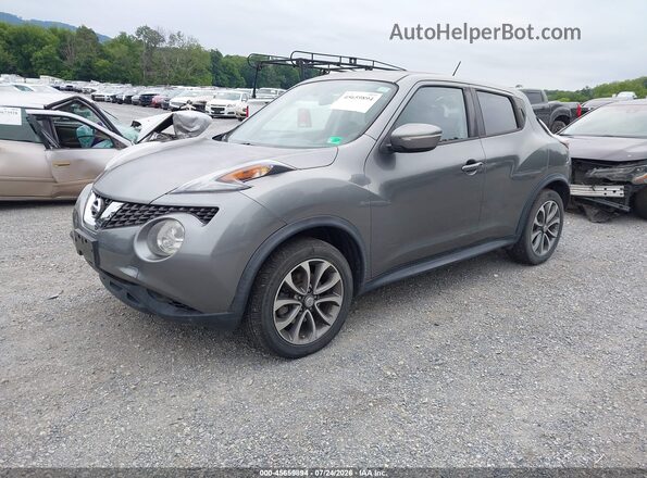JN8AF5MV8HT752579 2017 NISSAN JUKE Gray Передня ліва чверть