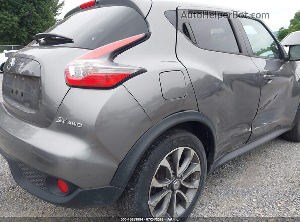 JN8AF5MV8HT752579 2017 NISSAN JUKE Gray 