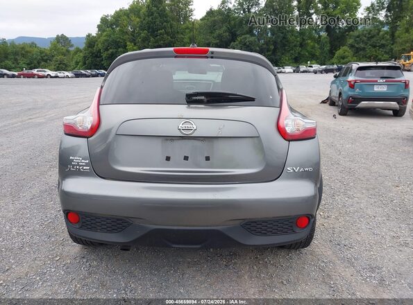 JN8AF5MV8HT752579 2017 NISSAN JUKE Gray 