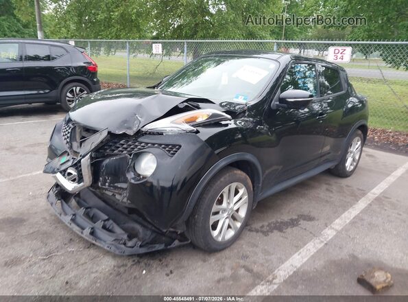 JN8AF5MV9GT652683 2016 NISSAN JUKE Черный Передняя левая четверть