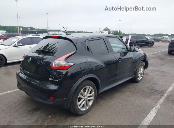 JN8AF5MV9GT652683 2016 NISSAN JUKE Черный Задняя правая четверть