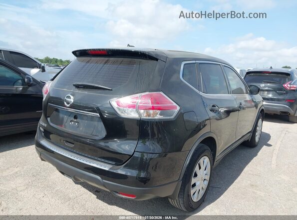 JN8AT2MT0GW016240 2016 NISSAN ROGUE Black Tył prawy