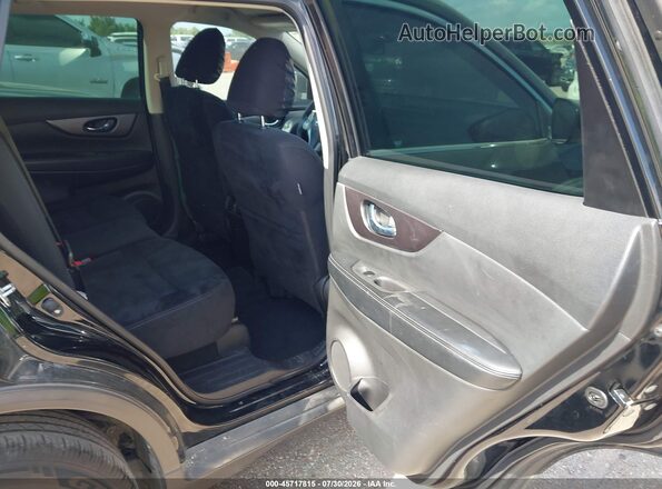 JN8AT2MT0GW016240 2016 NISSAN ROGUE Black Widok naklejki z numerem VIN