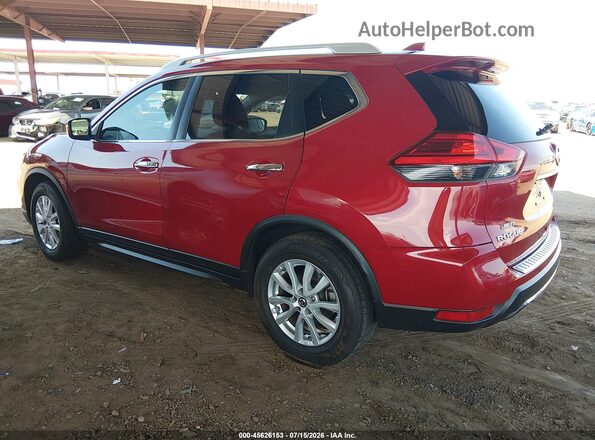 JN8AT2MT0HW136072 2017 NISSAN ROGUE Maroon Rear left