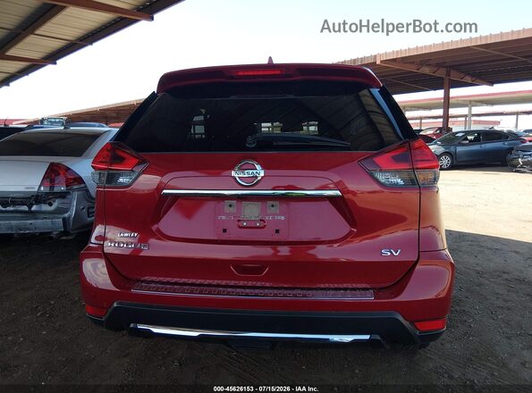 JN8AT2MT0HW136072 2017 NISSAN ROGUE Maroon 