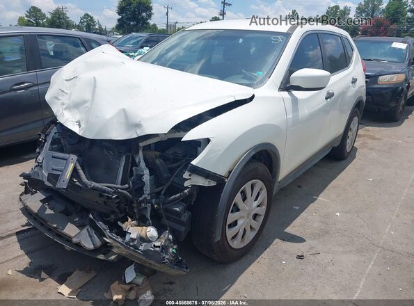 JN8AT2MT0HW139876 2017 NISSAN ROGUE White Vista tres cuartos delantera izquierda