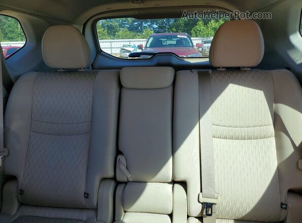 JN8AT2MT0HW384547 2017 NISSAN ROGUE Black Widok tylnych siedzeń