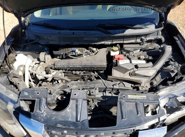 JN8AT2MT0HW384547 2017 NISSAN ROGUE Black Widok komory silnika