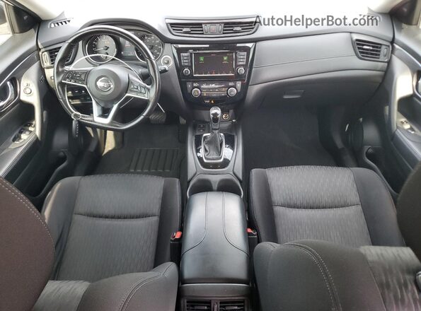JN8AT2MT0KW500207 2019 NISSAN ROGUE White Առջևի վահանակի տեսք