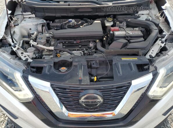 JN8AT2MT0KW500207 2019 NISSAN ROGUE White Շարժիչի բաժամունքի տեսք