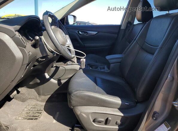 JN8AT2MT0LW009136 2020 NISSAN ROGUE Gray წინა სალონის ხედი
