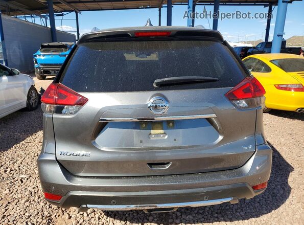 JN8AT2MT0LW009136 2020 NISSAN ROGUE Gray უკანა ხედი