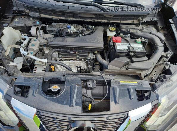 JN8AT2MT0LW018628 2020 NISSAN ROGUE Black Շարժիչի բաժամունքի տեսք